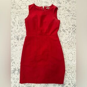 Banana Republic Red Sleeveless Dress